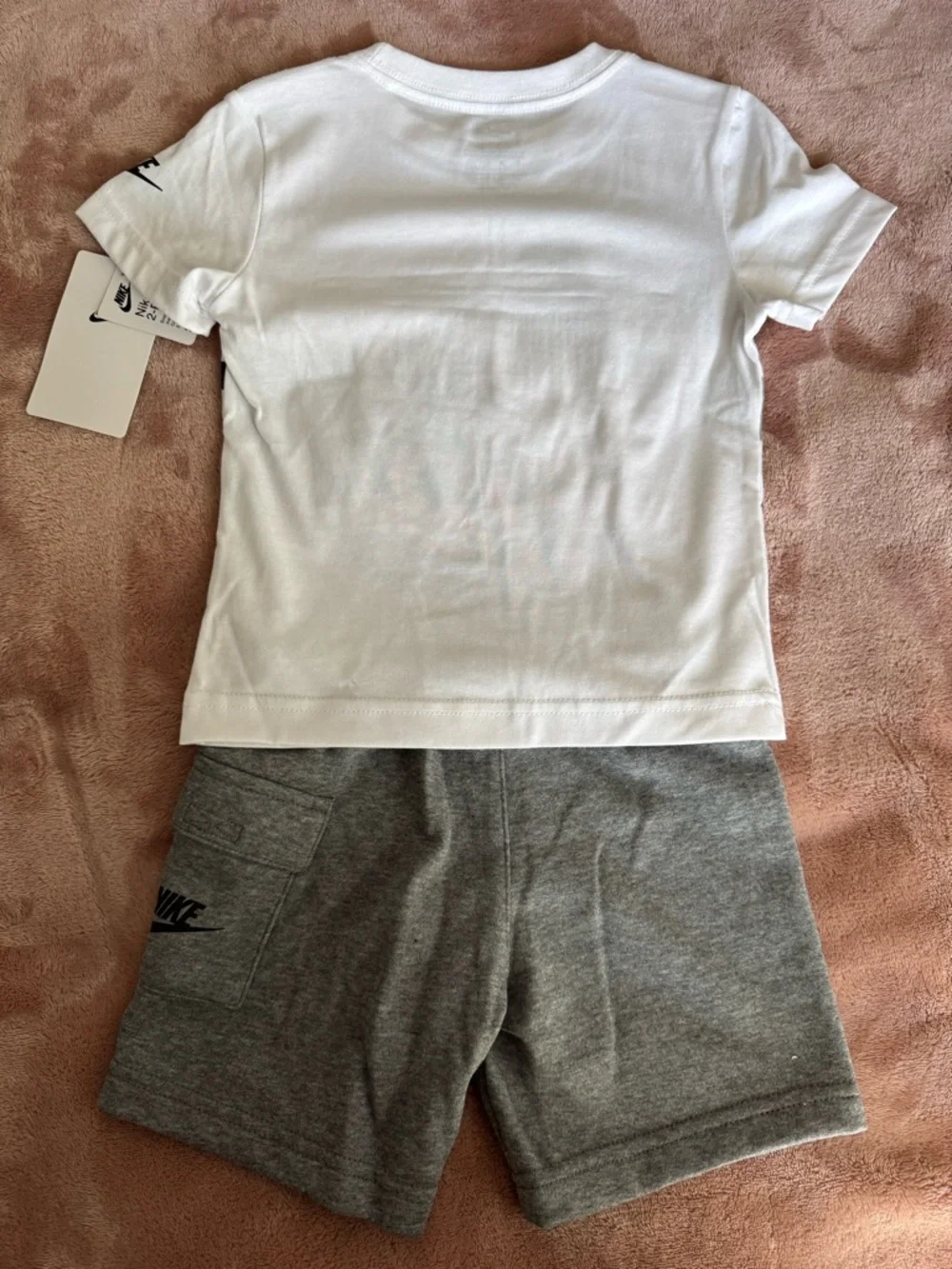 NWT BUNDLE OF 4 Nike Toddler Boys’ Two-Piece Shorts and T-Shirt Sets, Size 3T - Picture 3 of 13